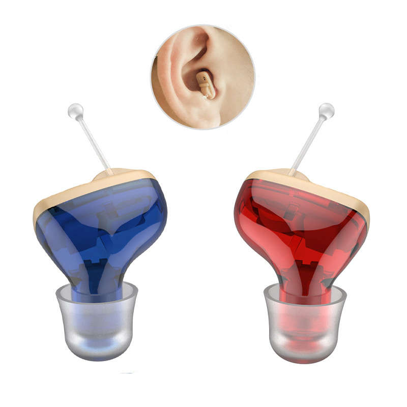 Best Hearing Aids Small Inner Ear Invisible Hearing Aid Adjustable Wireless Mini CIC Left/right Ear
