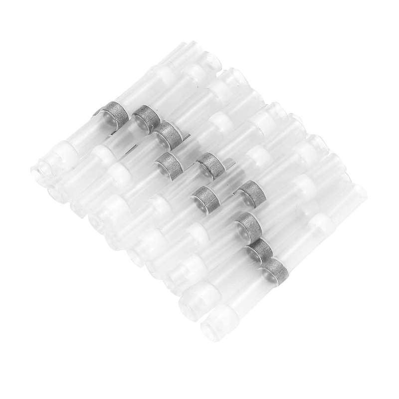 500Pcs Waterproof Solder Sleeve Heat Shrink Butt Wire Splice Connectors Tube