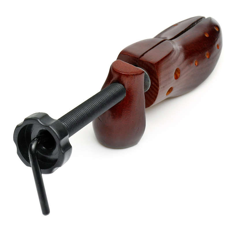 Pine Wood Shoe Stretchers With Pressure Point Plugs - Men Women (Size M)
