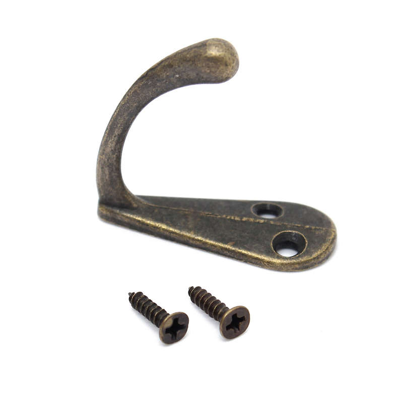 Vintage Antique Hat Coat Clothes Hook Towel Robe Bath Wall Door Hanger Hooks