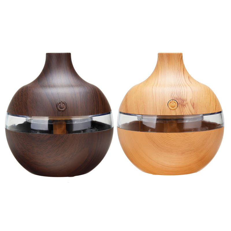 300ml 7 Color Night Lights Essential Oil Diffuser Aromatherapy Cool Mist Humidifier for Office Home