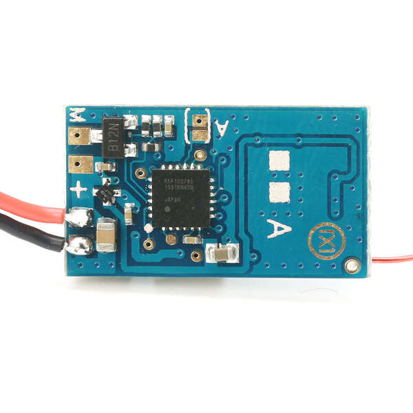 2.4G 4CH Micro Low Voltage DSM2 DSMX Compatible Receiver Built-in Brushed ESC