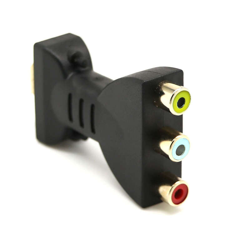 HD to 3RCA Video Audio AV Cable Cord Adapter for Computer TV