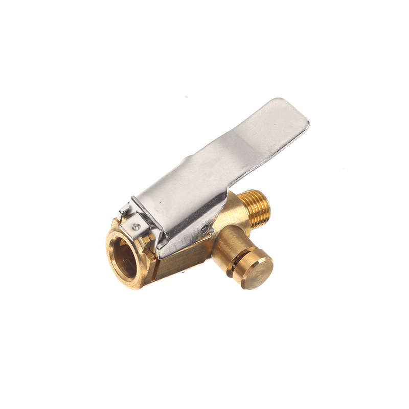 1PC Brass 8mm Car Tyre Wheel Tire Auto Air Inflate Pump Valve Clip Clamp Connector Adapter