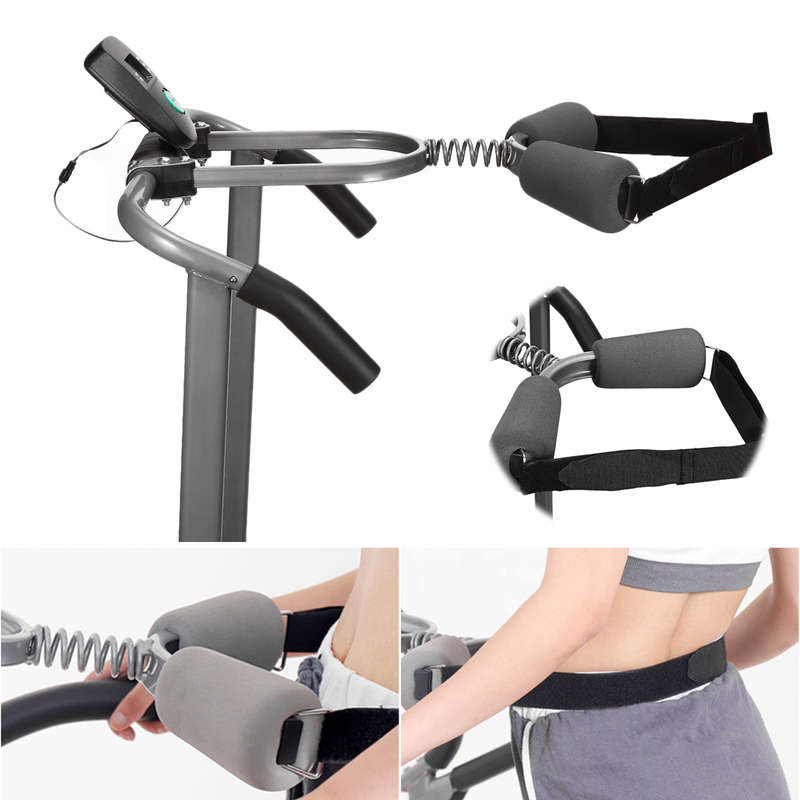 LCD Folding Treadmills Multifunctional Twisting Running Supine Massage Home Gym Fitness Exercise Equ