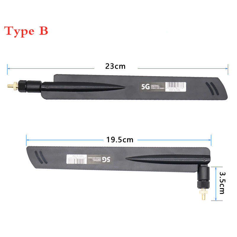 TS-9 5G CPE Pro Router Antenna High Gain 40/38DBI Flexible Fold Full Band Antenna TS9 Interface For