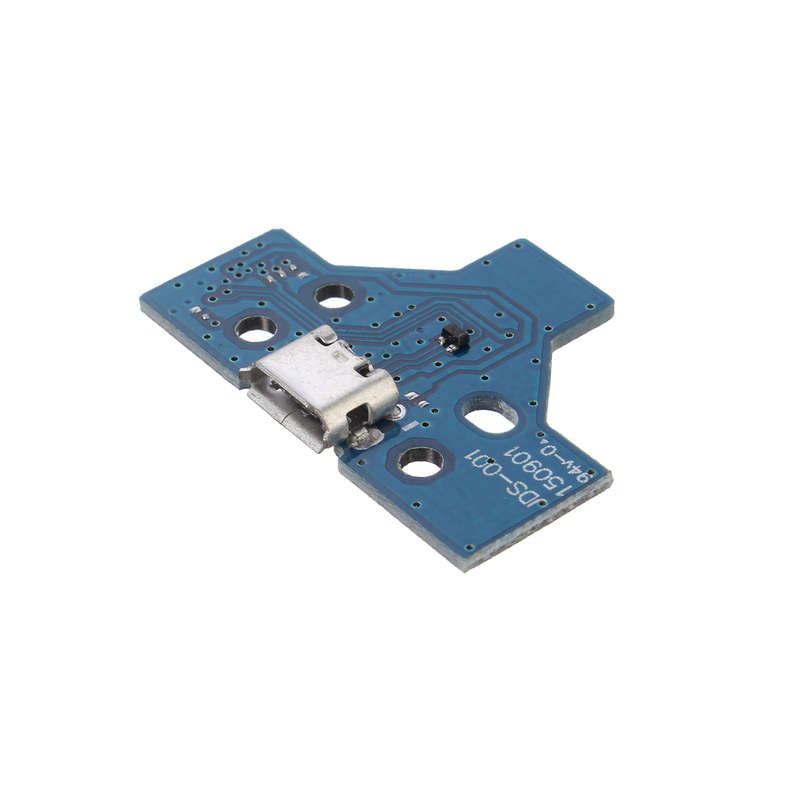 Replacement Parts with 14 Pin Cable USB Charging Port Socket Board JDS-001 for Dualshock 4 for SONY