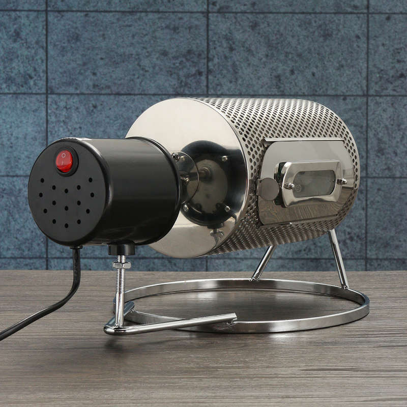 Jimusi JMS-007 Stainless Steel Coffee Roaster 220V/110V 50KW Electric Dried Fruit Fried Bean Machine