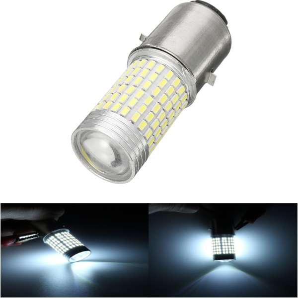 12V 1200lm Headlight Bulb High/Low Beam Led Lamp For Scooter/Moped/Motor Li
