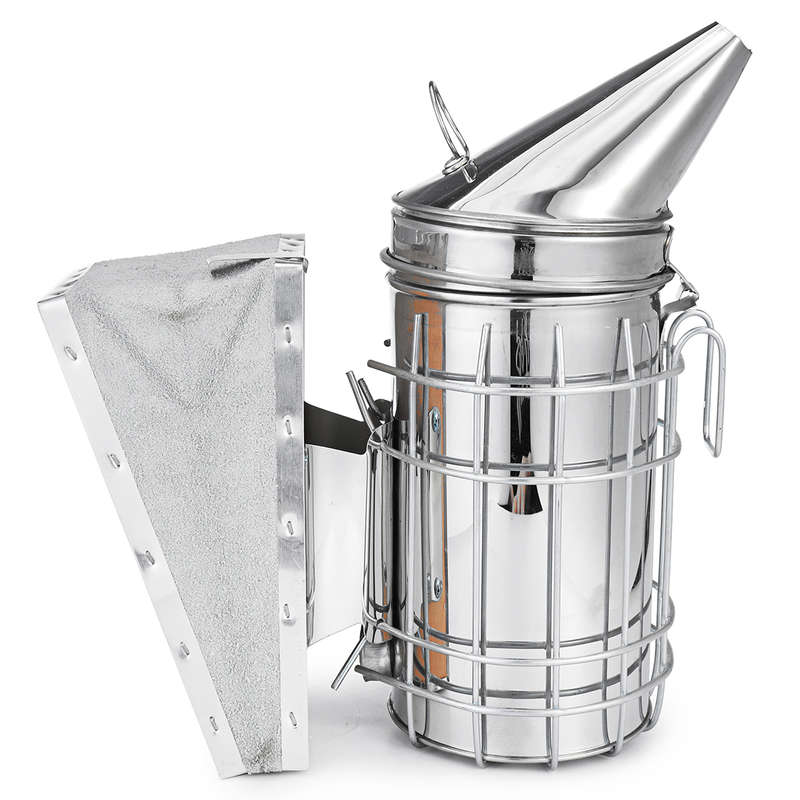 8 in 1 Beekeeping Bee Smoker Heat Shield Protection Scraper Equipment Tools