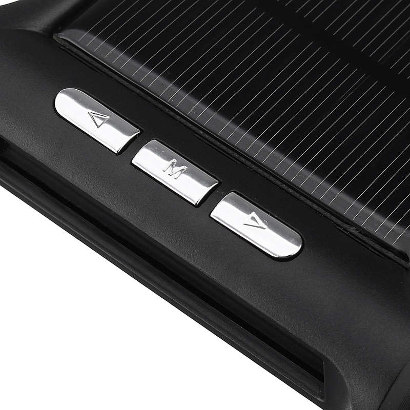 New Car Solar Wireless TPMS Tyre Tire Pressure Monitor System LCD+4 External Car