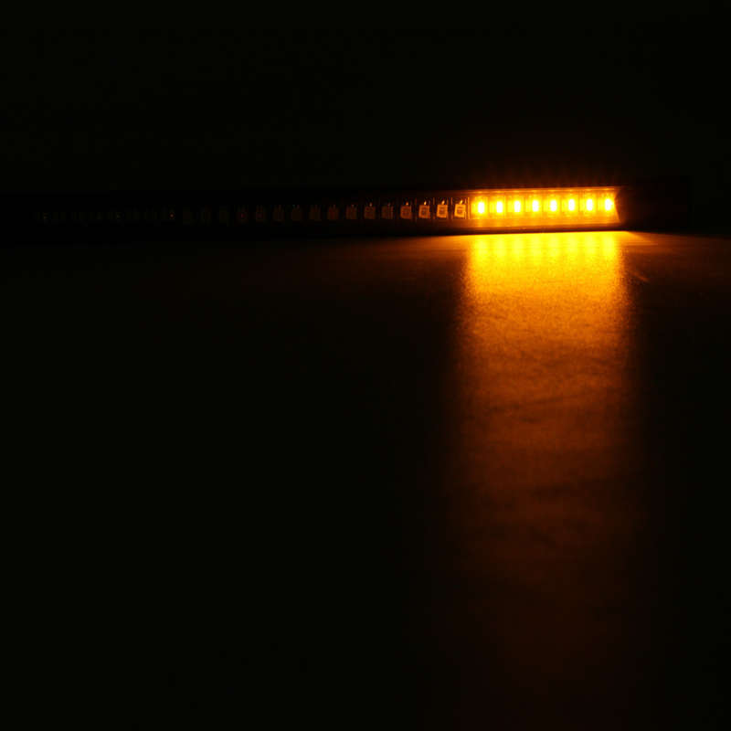 Universal Motorcycle Rear Tail Brake Stop Turn Signal 48 LED