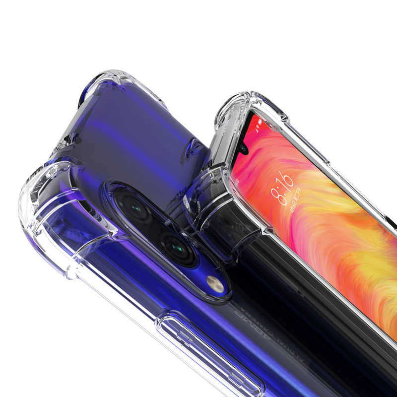 New Bakeey Luxury Shockproof Transparent Soft Protective Case for Xiaomi Redmi 7 / Redmi Y3