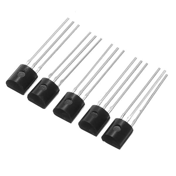 200pcs 10 Values Transistors Pack Transistor Assortment Kit With Storage Box