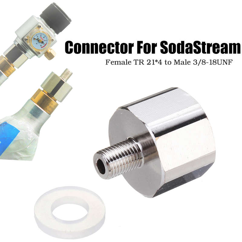 CO2 Cylinder Regulator Adapter Connector For Sodastream Machine Accessories Hot