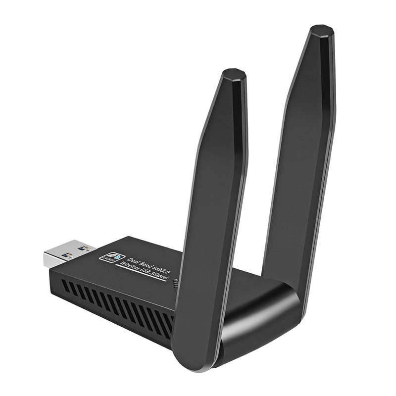 1300Mbps Usb3.0 Wifi Adapter 802.11Ac Dual Band  2* 5Dbi Antenna Wireless Network Card Wifi Dongle T