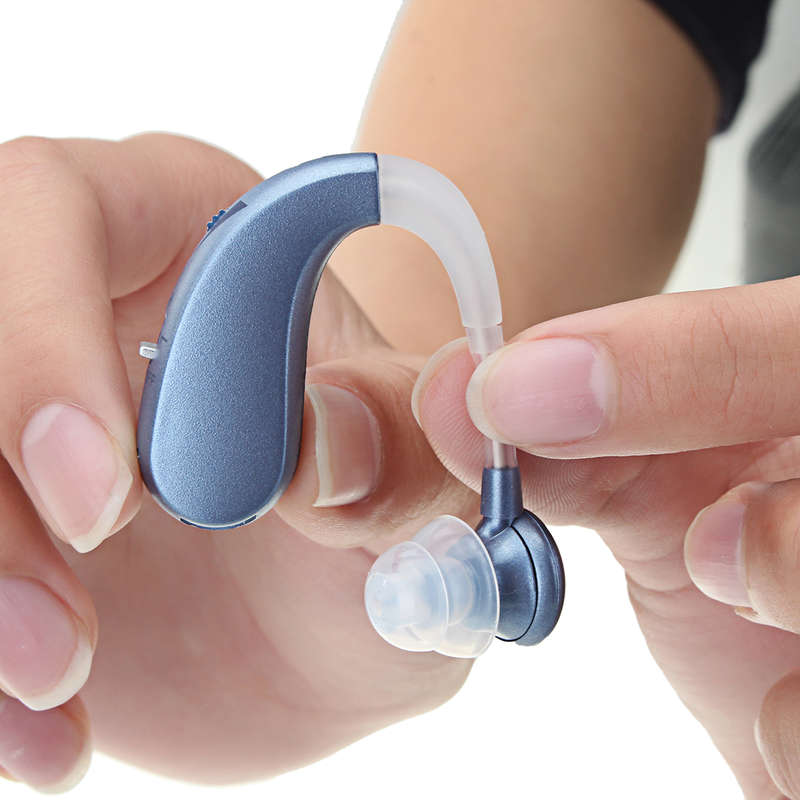 Rechargeable Hearing Aids Hearing Amplifier Noise Reduction Adaptive Feedback Cancellation