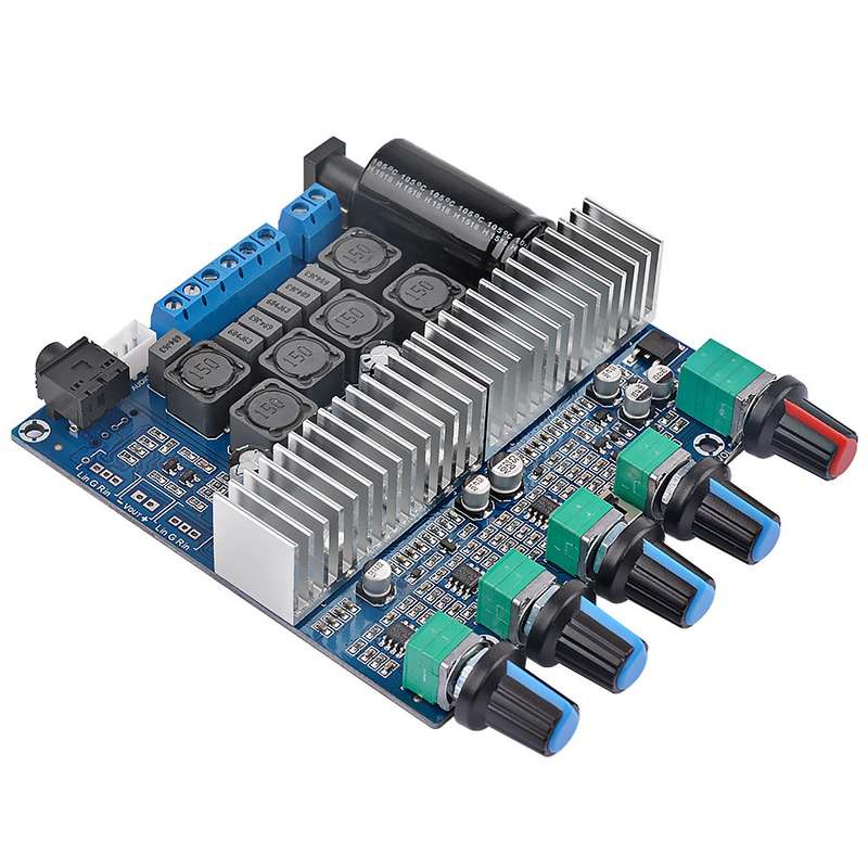 TPA3116D2 bluetooth 5.0 HIFI Digital Power Amplifier 2.1 High-power Board 12-24V Subwoofer Bass Boar