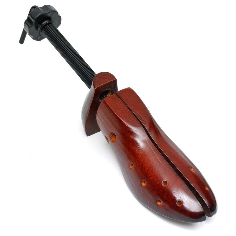 Pine Wood Shoe Stretchers With Pressure Point Plugs - Men Women (Size M)