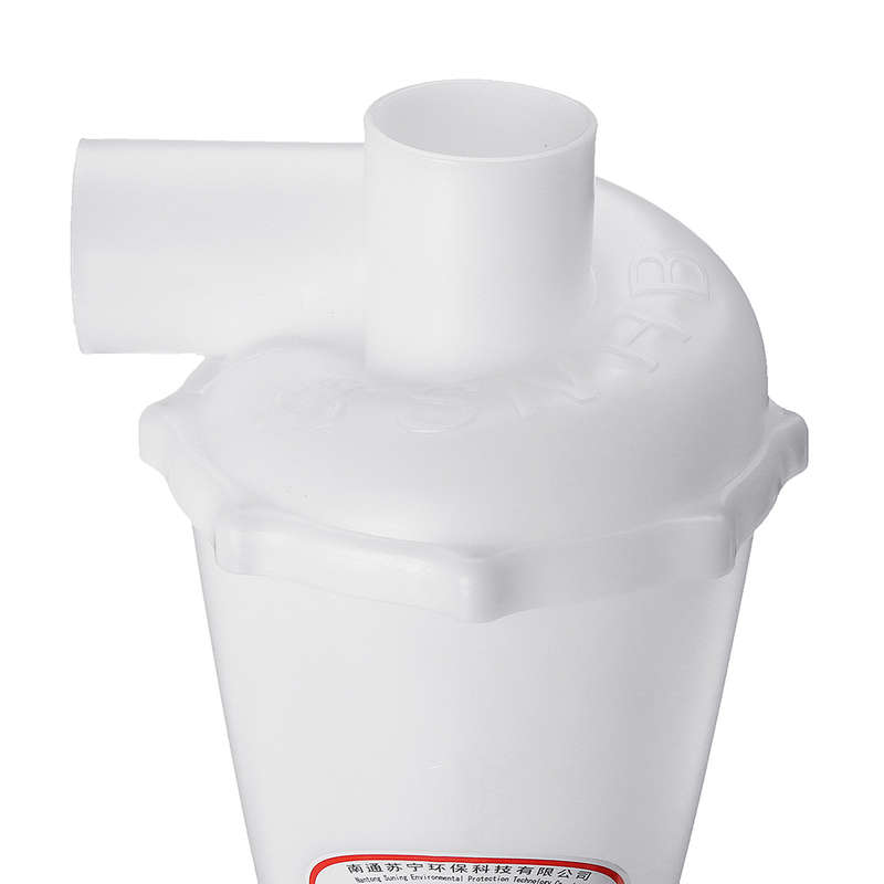 DIY White SN50T6 Turbocharged Cyclone Dust Collector Cyclone Separator Indu