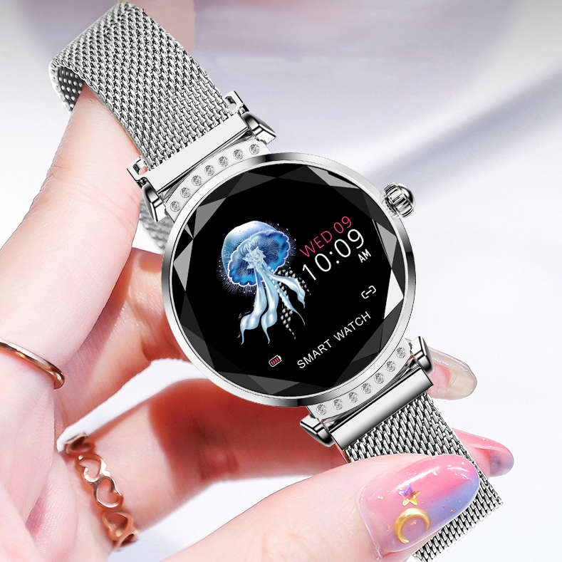 Bakeey H2 3D Dial Case UI Display Women Bracelet Watch Heart Rate Blood Pressure Monitor Smart Watch