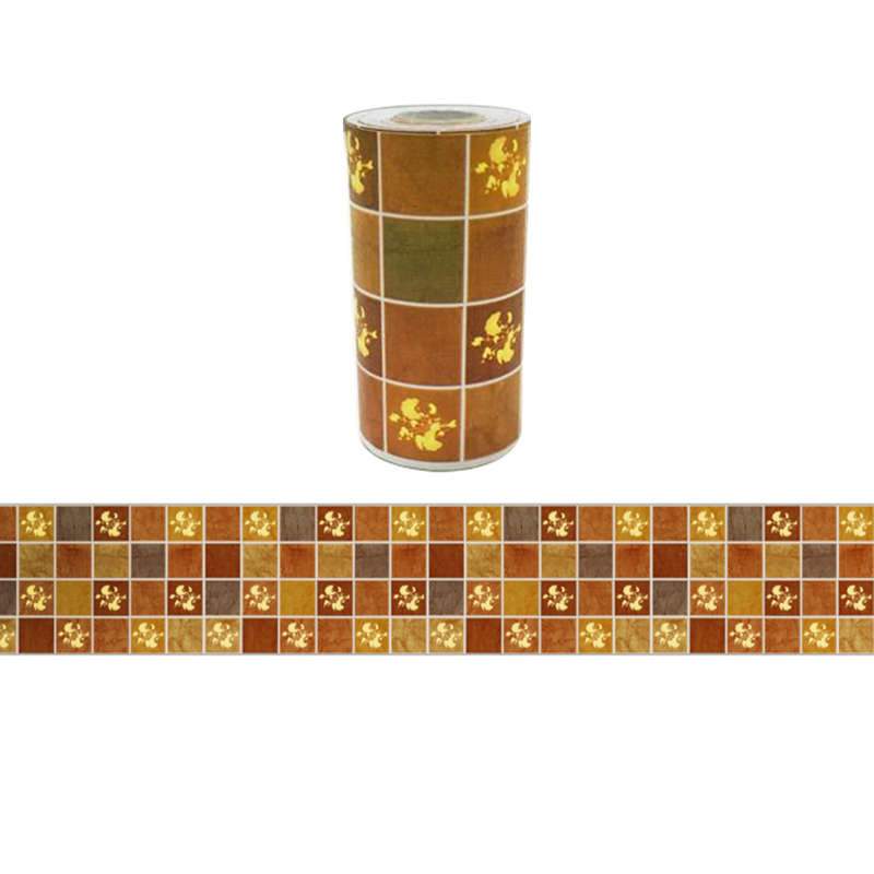 3D Self Adhesive Waterproof Wallpaper Border Peel and Stick for