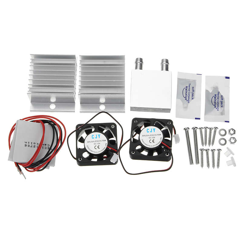 DIY Thermoelectric Peltier Refrigeration Cooling System Equipment
