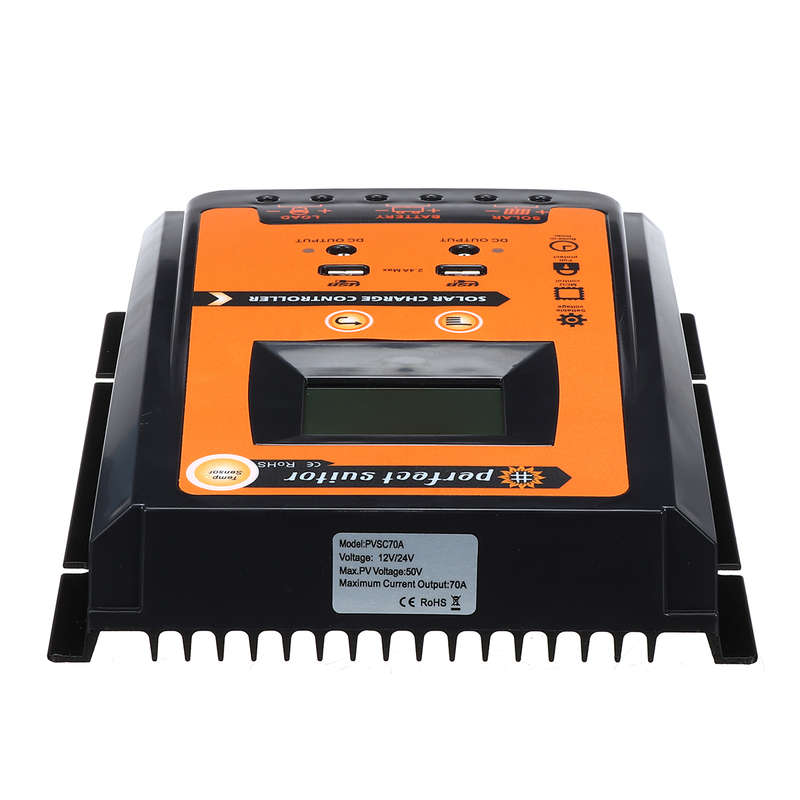 MPPT 30A/50A/70A Solar Panel Controller Solar Charge Controller Battery Regulator Solar Panel Chargi
