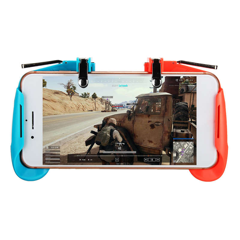 New 2 in1 Gamepad Game Controller Handle L1R1 Shooter Trigger Fires Button For P