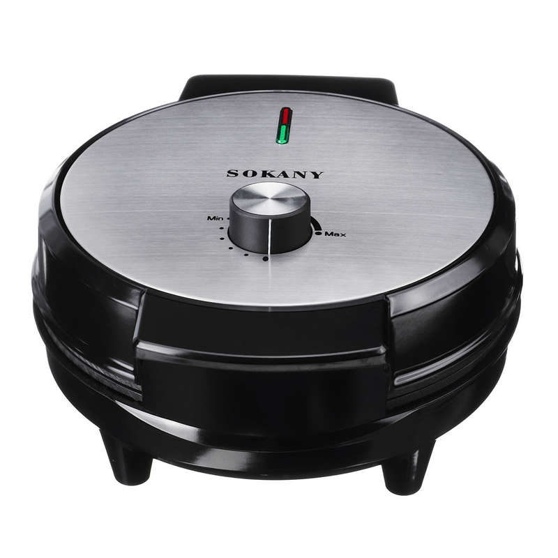 SOKANY 505 Electric Waffles Maker 1000W Double-side Adjustable Temperature Non-