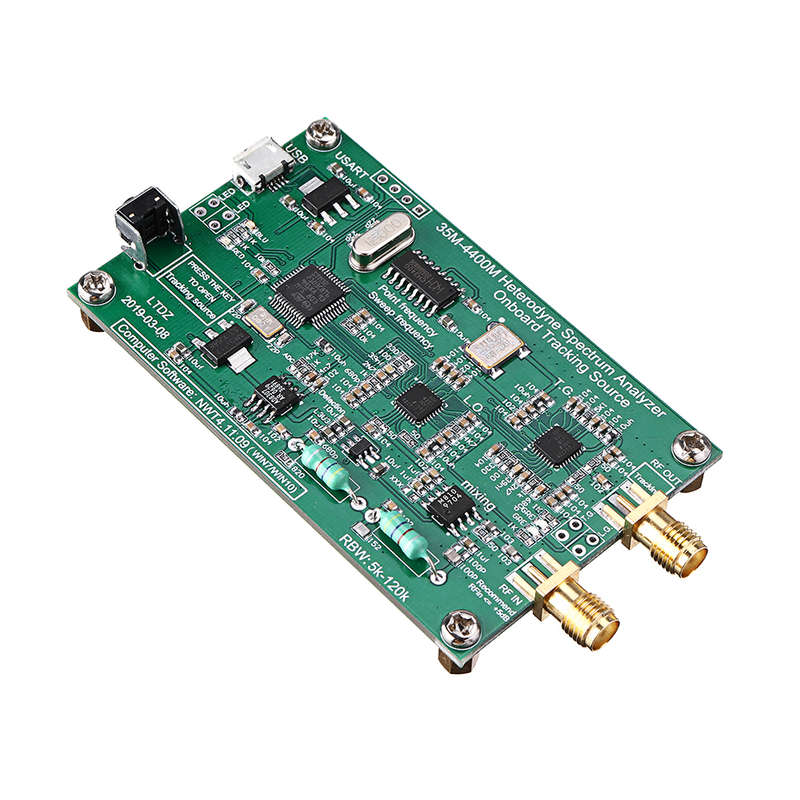 Geekcreit Spectrum Analyzer USB LTDZ_35-4400M_Spectrum Signal Source with Tracking Source Module RF
