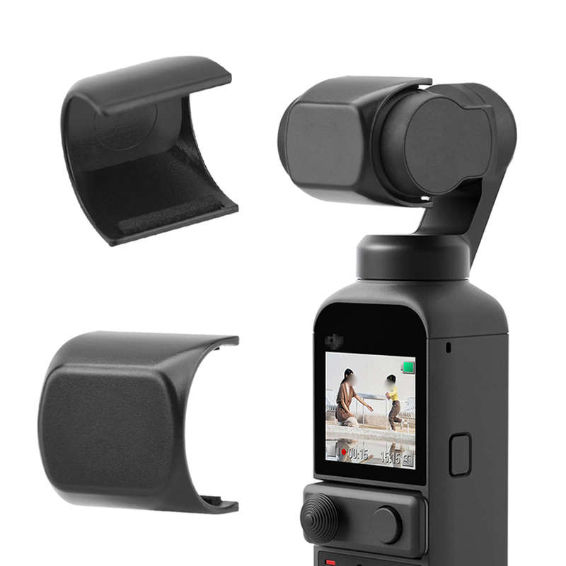 Universal Black Plastic Lens Protective Cover for DJI OSMO POCKET / Pocket 2 Gimbal Camera