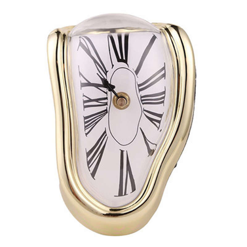 Novel Surreal Melting Distorted Wall Clock Surrealist Salvador Dali Style Wall Clock Amazing Home De