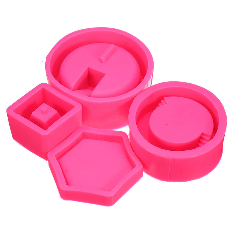 3D Silicone Flower Pot Mold Succulent Plant Concrete Vase DIY Craft Mould