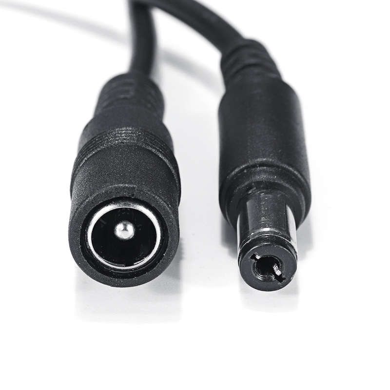 5Pcs 10M Dc 12V Power Extension Cable Cord 5.5X2.1Mm Plug Wire For Cctv Camera