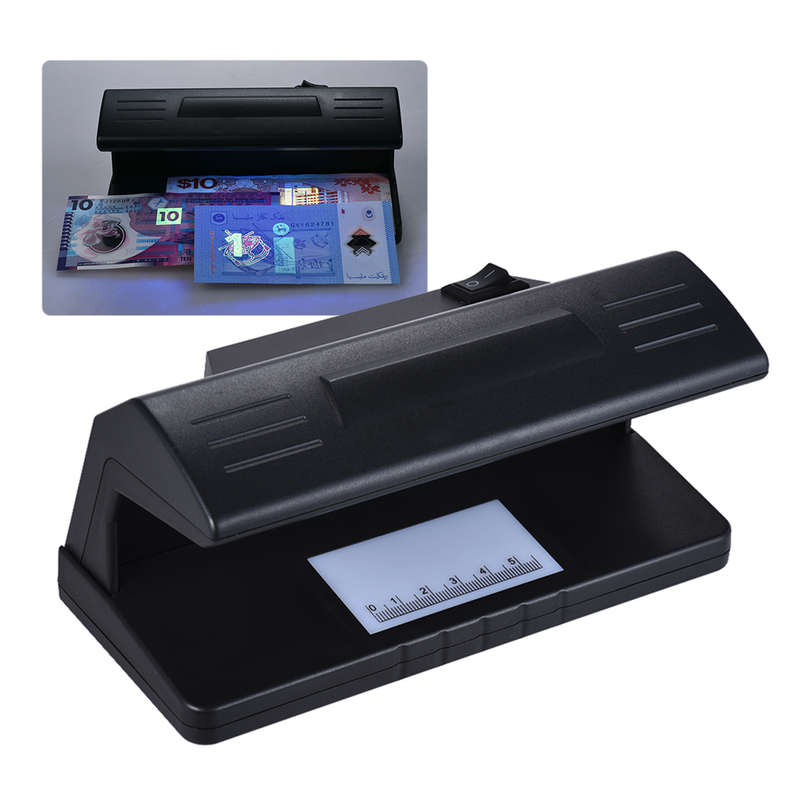 318 Ultraviolet UV Bill Detector Mini Cash Money Currency Detecting Machine Handy Bill Cash Banknote