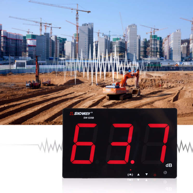 SNDWAY SW-525B Digital Sound Level Meter Noise Decibel