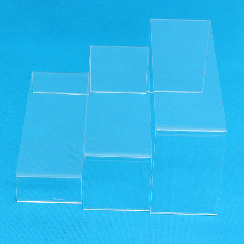3-Tier Clear Acrylic Shoe Display Stand Jewelry Cosmetics Rack