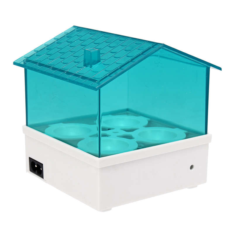 Unique Automatic 4 Egg Turning Incubator Chicken Hatcher Temperature Control Egg Brooder Incubator