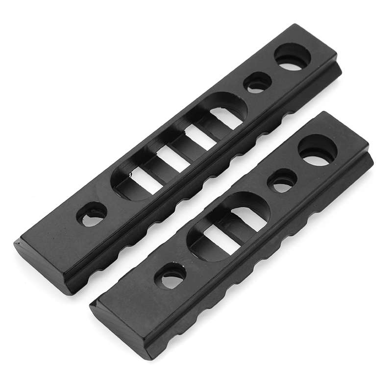 6-Slot 8-Slot Keymod Picatinny Rail Section & Push Button QD Sling Swivel Socket Adapter C (Size #1)