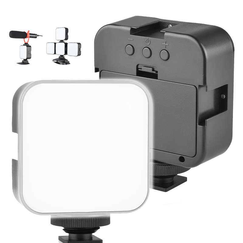 YELANGU 6500K Portable Mini LED Video Light Fill Lamp for Photography St