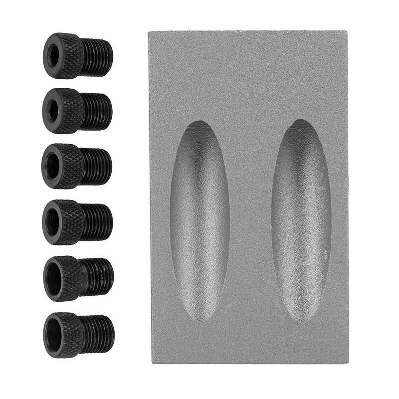 15 Degree Drilling Angle Pocket Hole Screw Jig Dowel Drill Joinery Kit Carpenters Woodw (Color Blue)