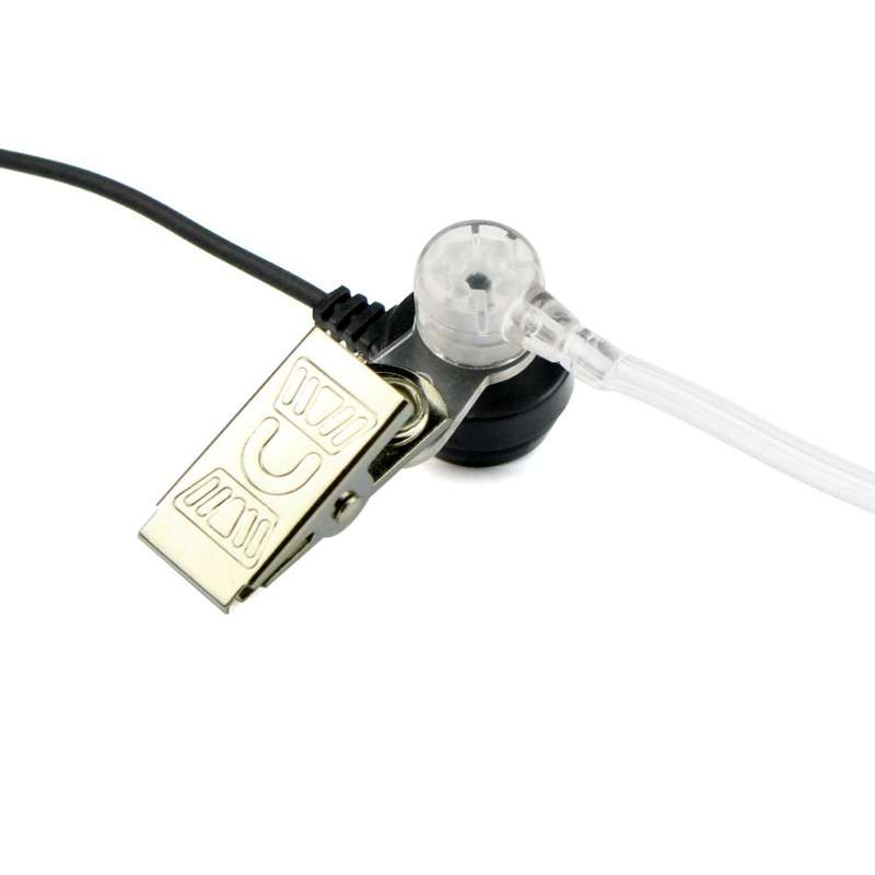 Retevis 2 Pin Ptt Mic Noise Reduction Covert Acoustic Tube Earpiece Headset For Motorola Hyt