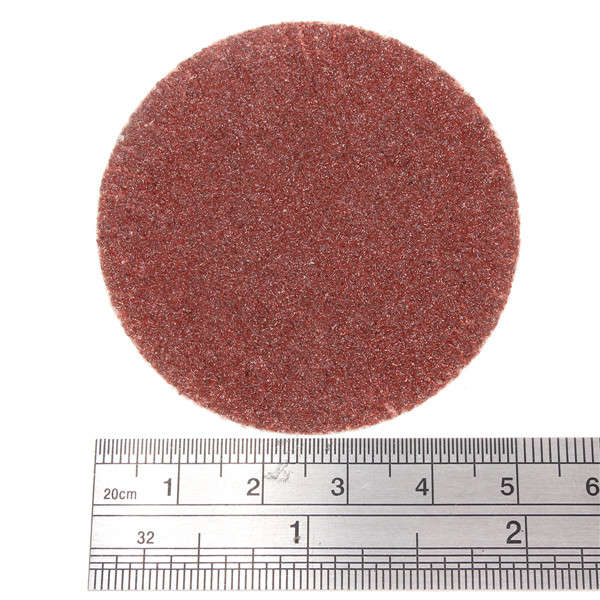 25pcs 2 Inch 80 Grit Roll Lock Sanding Discs R-Type Abrasive Sanding Pads
