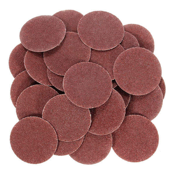 25pcs 2 Inch 80 Grit Roll Lock Sanding Discs R-Type Abrasive Sanding Pads