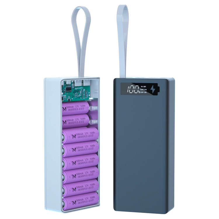 C16 Removable 16-section Power Bank Shell Mobile Power Bank Assembly Kit Diy186