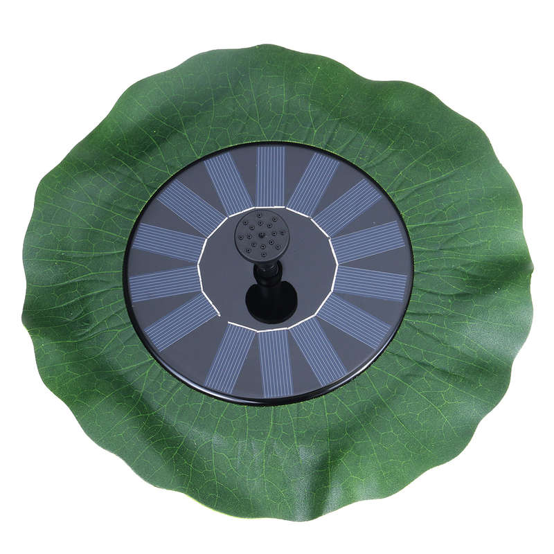 Solar Powered Fountain Pump Energy-saving Solar Water Floating Lotus l