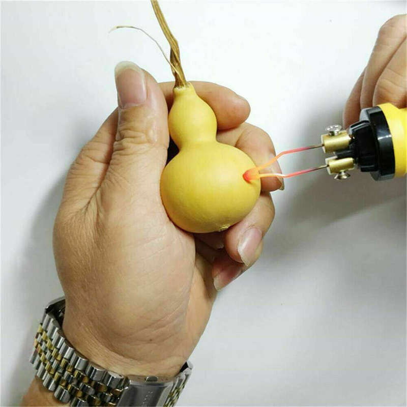 110V 220V Burning Machine Wood Burner Pyrography Pen Gourd Wood Crafts Tool Kit