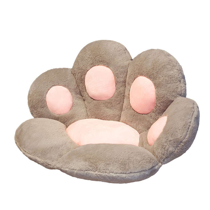 Animal Paw Pillow Cushion Cute Stuffed Cat Paw Hand Warmer Plush Sofa Cushion f