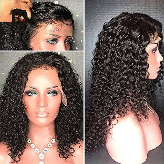 African Fashion In Black Small Wigs